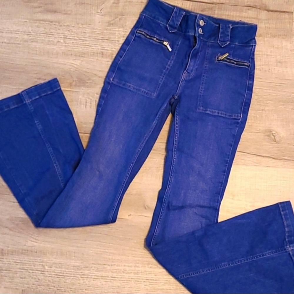 Free people stretch flare jeans 27 - Picture 9 of 16